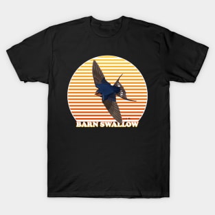 Barn Swallow Bird Watching Birding Ornithologist Gift T-Shirt